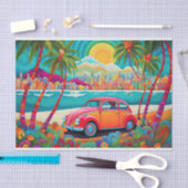 Retro Summer Ride Seidenpapier (Handwerk)