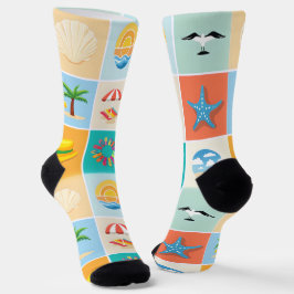 Retro Summer Socken