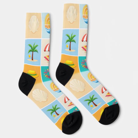 Retro Summer Socken (Rechts)