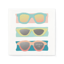 Retro Summer Sonnenbrille Trio Coral