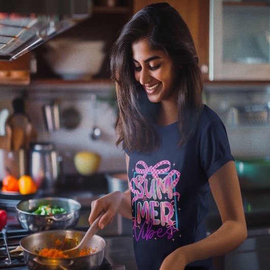 Retro Summer Vibes Coquette T-Shirt