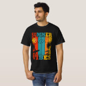 Retro Summer Vibes T - Shirt (Vorne ganz)