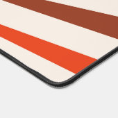 Retro Sun Rays Burset Orange Yellow Red Schreibtischunterlage (Ecke)