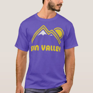 Retro Sun Valley Idaho ID Vintage Mountains 1 T-Shirt