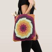 Retro Sunburst Spiral Tasche (Von Nahem)