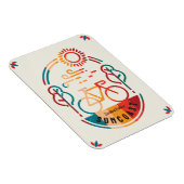 Retro Suncoast Bike Trail Magnet (Rechte Seite)