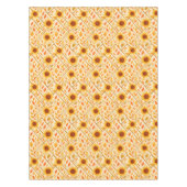 Retro Sunflower & Rustikales Bauernhaus Wasserfarb Tischdecke (Vorderseite)