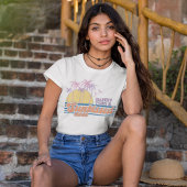 Retro Sunkissed Nose Beach T - Shirt