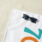 Retro Sunset 70 Strandtuch (Beispiel)