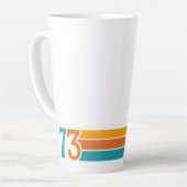 Retro Sunset 73 Milchtasse (Linke Ecke)