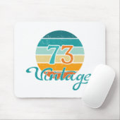 Retro Sunset 73 Vintag gestört Mousepad (Mit Mouse)
