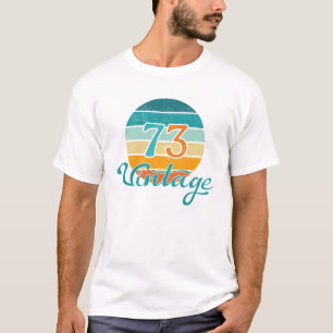 Retro Sunset 73 Vintag gestört T-Shirt