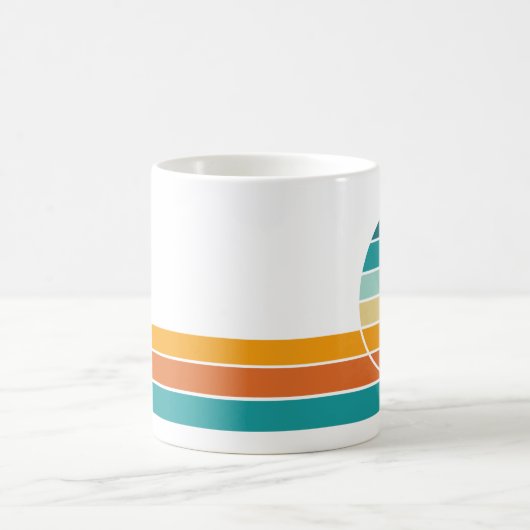 Retro Sunset 74 Kaffeetasse (Mittel)