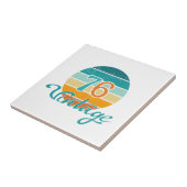 Retro Sunset 76 Vintag gestört Fliese (Seite)