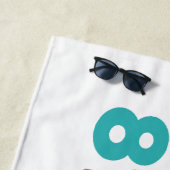 Retro Sunset 81 Strandtuch (Beispiel)