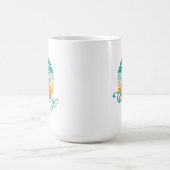 Retro Sunset 82 Vintage Distressed Kaffeetasse (Mittel)