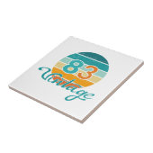 Retro Sunset 83 Vintage Distressed Fliese (Seite)