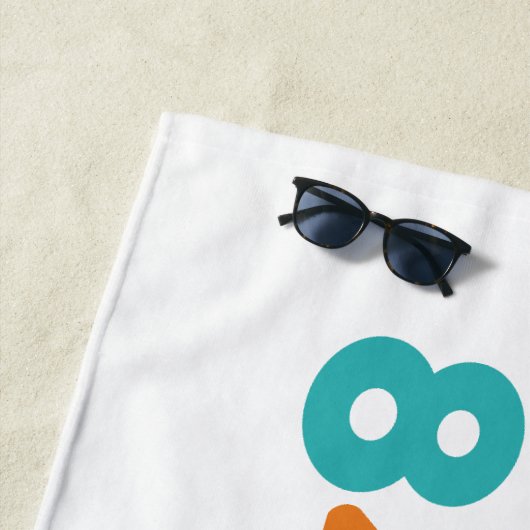 Retro Sunset 84 Strandtuch (Beispiel)