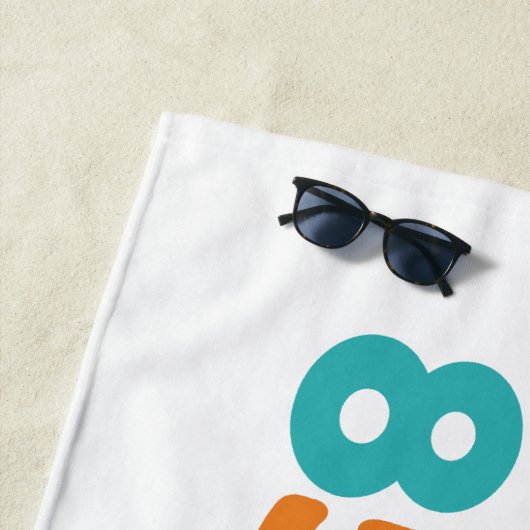 Retro Sunset 85 Strandtuch (Beispiel)