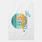 Retro Sunset 85 Vintage Distressed Geschirrtuch (Vertikal)