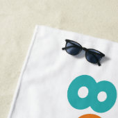 Retro Sunset 89 Beach Towel Strandtuch (Beispiel)