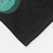 Retro Sunset Beach Vibes - Golf von USA Fleecedecke (Ecke)