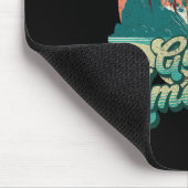 Retro Sunset Beach Vibes - Golf von USA Mousepad (Ecke)