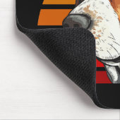 Retro Sunset Beagle Mousepad (Ecke)