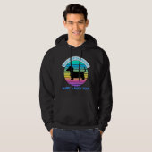 Retro Sunset Bringt Ihre Dackel auch eine Socke? Hoodie (Vorne ganz)