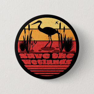 Retro Sunset Button