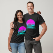 Retro Sunset Camel T-Shirt (Unisex)