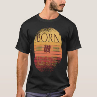 Retro Sunset Collection Geburtsdatum 1955 Birthda T-Shirt