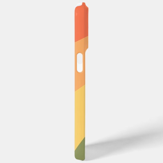 Retro Sunset Curves Case-Mate iPhone Hülle (Rückseite / Rechts)