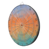 Retro sunset dartscheibe (Vorderseite rechts)