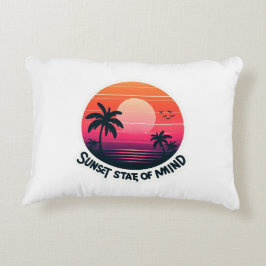 Retro Sunset Dream Pillow Cover Dekokissen
