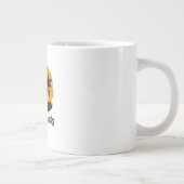 Retro Sunset Dreams Jumbo-Tasse (Rechts)