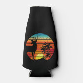 RETRO SUNSET FLASCHENKÜHLER (Vorderseite)