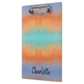 Retro Sunset  Klemmbrett (Links)