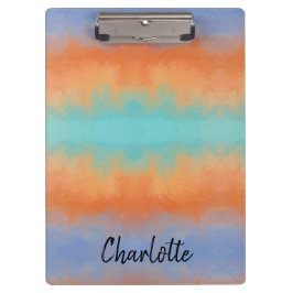 Retro Sunset  Klemmbrett