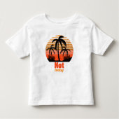Retro Sunset - Not today Kleinkind T-shirt (Vorderseite)