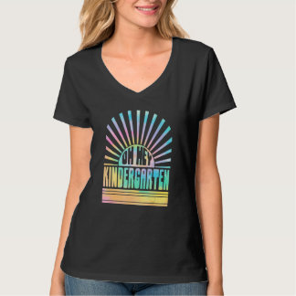 Retro Sunset Oh Hey Fifth Grade Back To School 5th T-Shirt