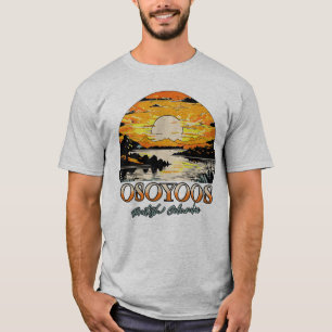 Retro Sunset Osoyoos British Columbia T-Shirt