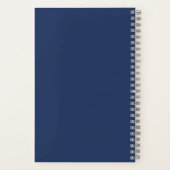 Retro Sunset Palm Trees Zuma Beach Notizblock (Rückseite)