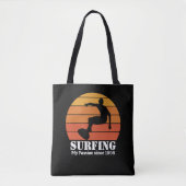 Retro Sunset personalize Tasche (Vorderseite)