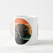 Retro Sunset Phantastisch Grace Kaffeetasse (Vorderseite Links)