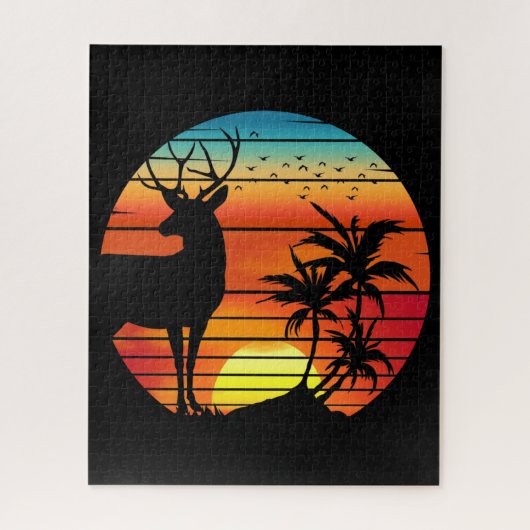 RETRO SUNSET PUZZLE (Vertikal)