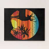 RETRO SUNSET PUZZLE (Horizontal)