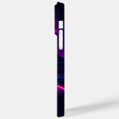 Retro Sunset Road Cell Phone Case (Rückseite / Links)
