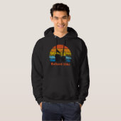Retro Sunset & Seagull Hoodie (Vorne ganz)