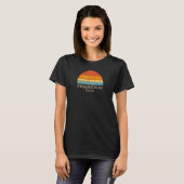 Retro Sunset Shanghai China T-Shirt (Vorne ganz)